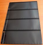 4-es osztású, 195 x 60 mm, külső méret: 217 x 273 mm GOTTONUMIZMATIKA