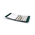 Leuchtturm: NUMIS érmealbum klasszikus kivitel 5 lappal - zöld