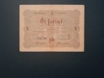 1848.  5 Forint  F+ Kossuth "barna változat" debreceni kiadás