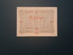 1848.   5 Forint F+  "piros változat"  veszprémi kiadás