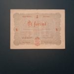 1848.   5 Forint F+  "piros változat"  veszprémi kiadás