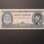 1960.08.24.  20 Forint  VF