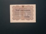 1849.  15 Pengő krajczárra   F+