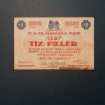 Csót 1916.  10 fillér