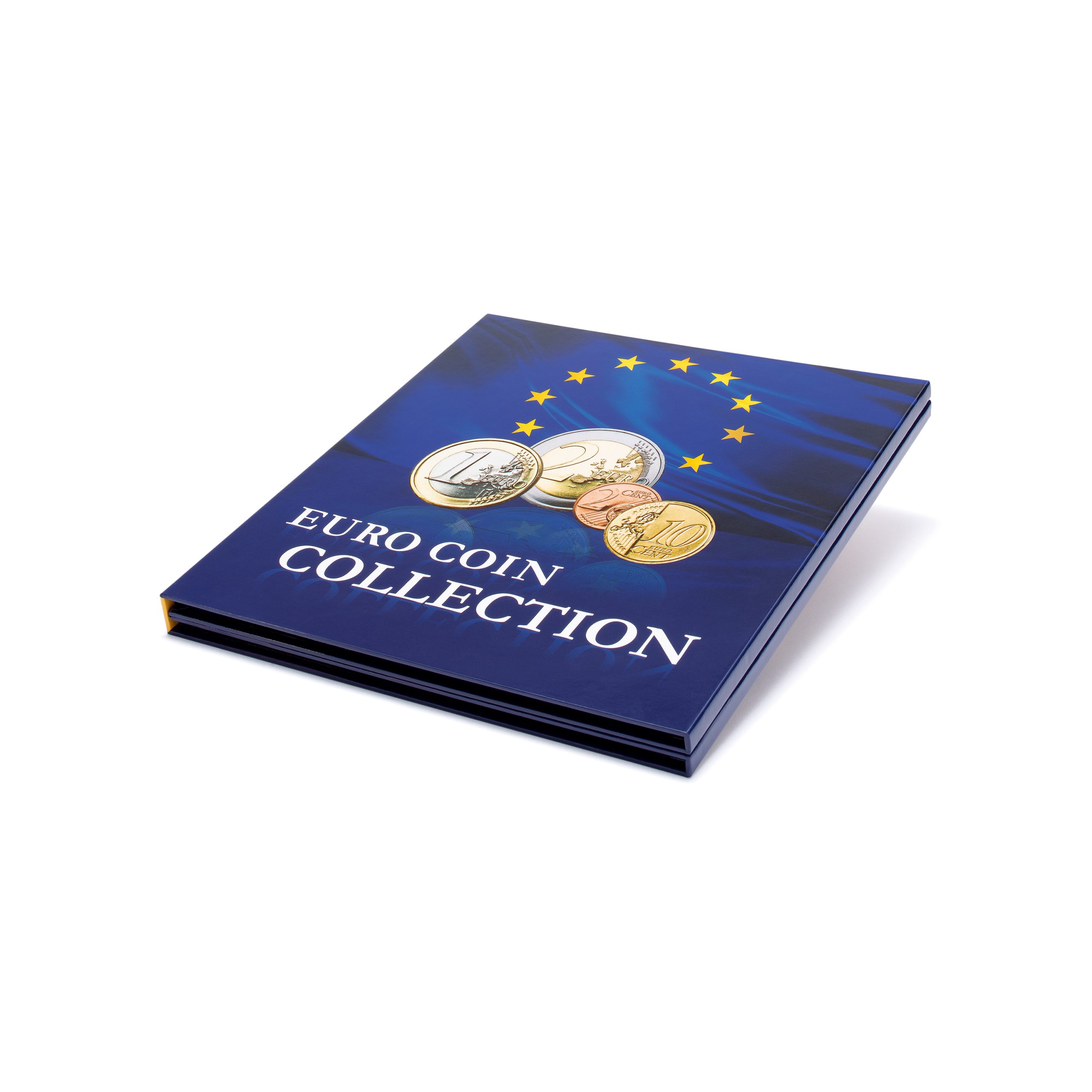 muenzalbum-presso-euro-coin-collection-fuer-26-euro-kursmuenzensaetze Leuchtturm: PRESSO Euro Coin Collection érmealbum, 26 teljes euroérme készlethez - Image 1