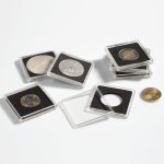 Leuchtturm: QUADRUM érmekapszula 18 mm, 10 db-os kiszerelésben