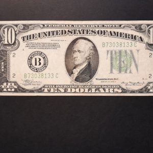 10 Dollár VF- New Yorki kiadás - Julian & Morgenthau aláírásával