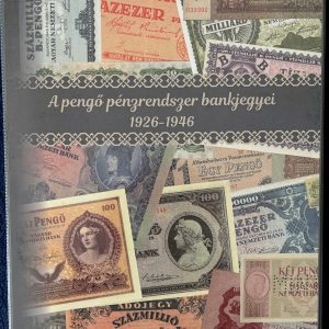 Egyedi Papírpénztároló Album Pengőkhöz