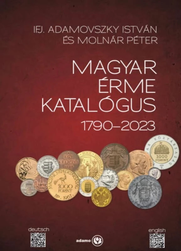 pic053 Adamovszky István ifj - Molnár Péter: Magyar Érme Katalógus 1790-2023 - Image 1