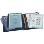 Leuchtturm: GRANDE gyűrűs iratgyűjtő, klasszikus dizájn tokkal - fekete - Image 3