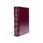 Leuchtturm: VARIO gyűrűs iratgyűjtő, klasszikus dizájn tokkal - bordó - Image 4