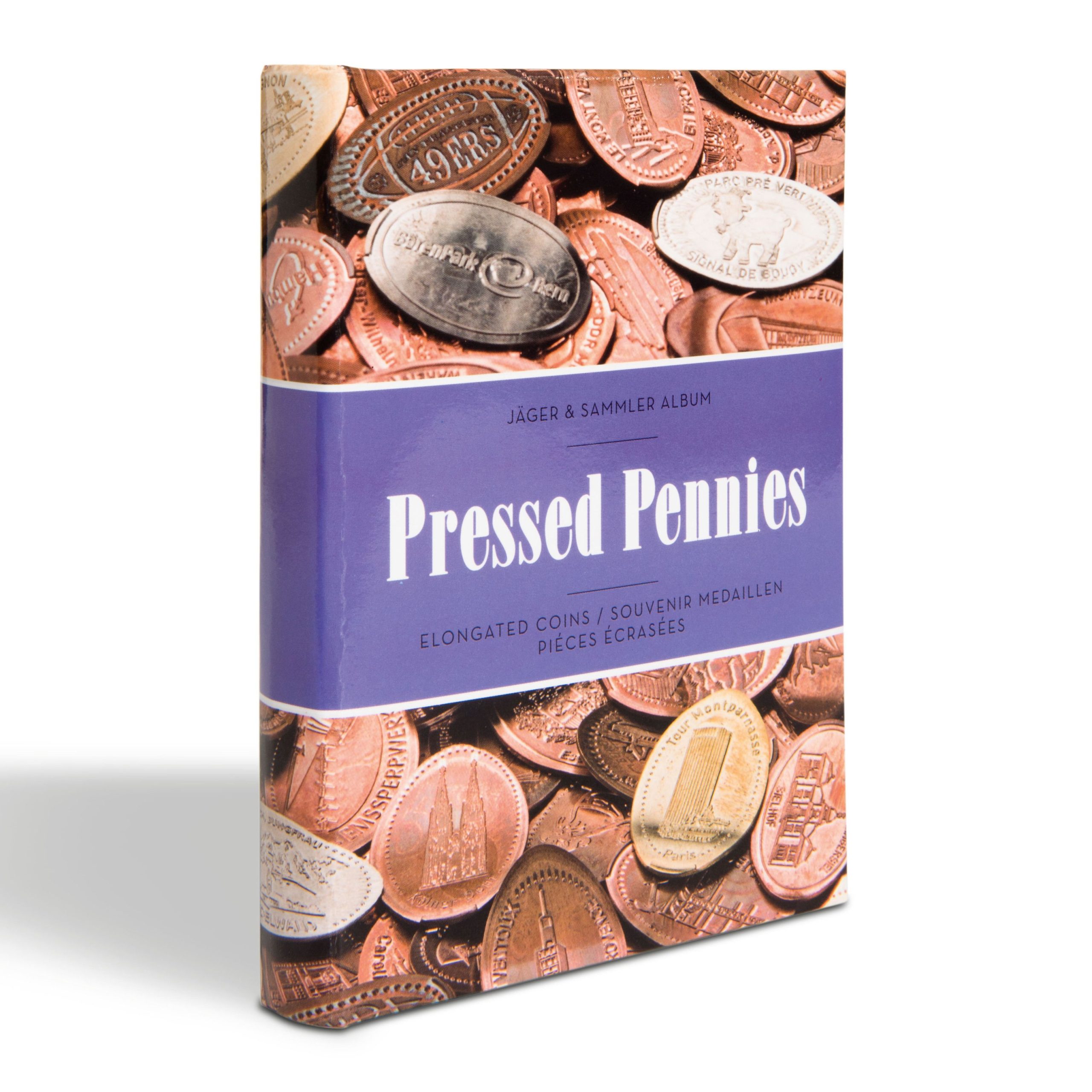 taschenalbum-fuer-48-pressed-pennies Leuchtturm: Zsebalbum 48 préselt érméhez " PRESSED PENNIES " - Image 1